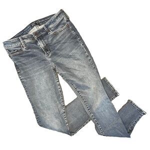 Abercrombie & Fitch Harper Low Rise Super Skinny Jeans Women’s size 8 / 29 Blue